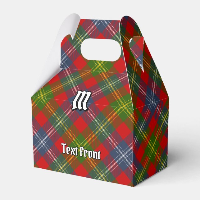 Klan Forrester Tartan Presentaskar (Framsidan Sidan)