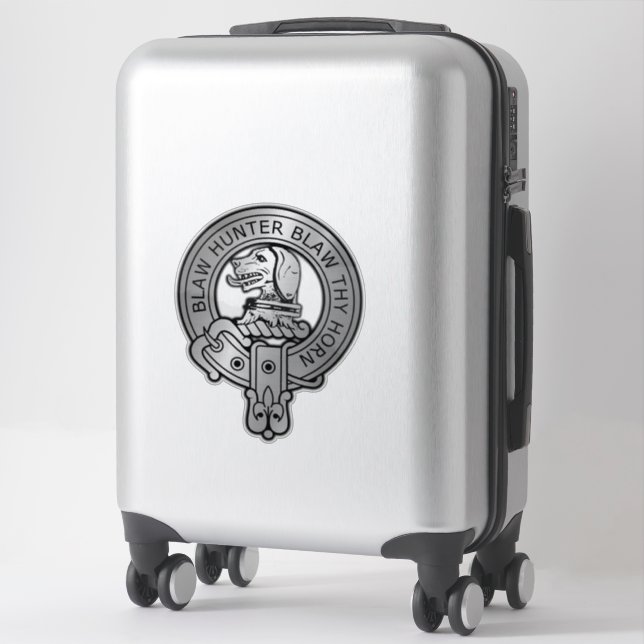 Klan Forrester Vapensköld Sticker Klistermärken (Resväska)