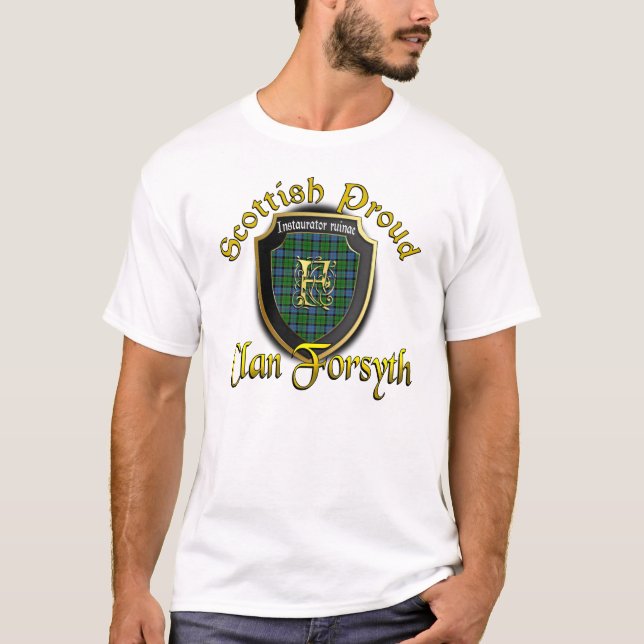 Klan Forsyth Scottish Proud Shirts Tee (Framsida)
