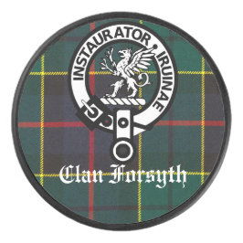 Klan Forsyth Vapensköld Badge och Tartan