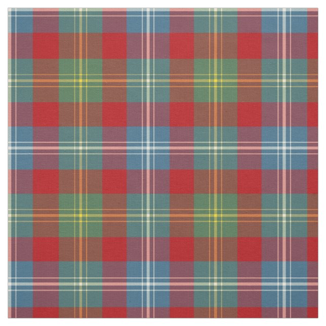 Klan Foster Ancient Tartan Tyg (Provkarta)