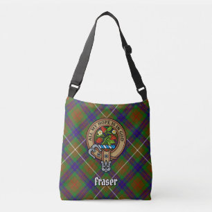 Klan Fraser Hunting Tartan Axelväska