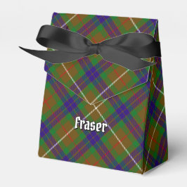 Klan Fraser Hunting Tartan Favor Box Presentaskar