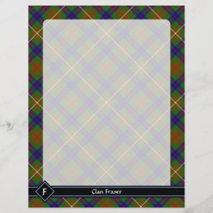 Klan Fraser Hunting Tartan Flyer