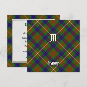 Klan Fraser Hunting Tartan Inbjudningar