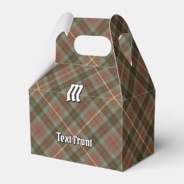 Klan Fraser Hunting Weasted Tartan Favor Box Presentaskar