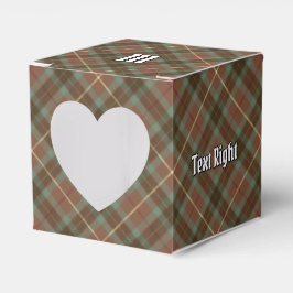 Klan Fraser Hunting Weasted Tartan Favor Box Presentaskar