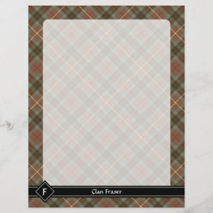 Klan Fraser Hunting Weasted Tartan Flyer