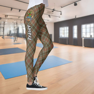 Klan Fraser Hunting Weasted Tartan Leggings