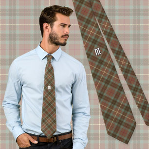Klan Fraser Hunting Weasted Tartan Neck Tie Slips