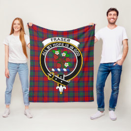 Klan Fraser of Altyre Tartan Play Fleecefilt