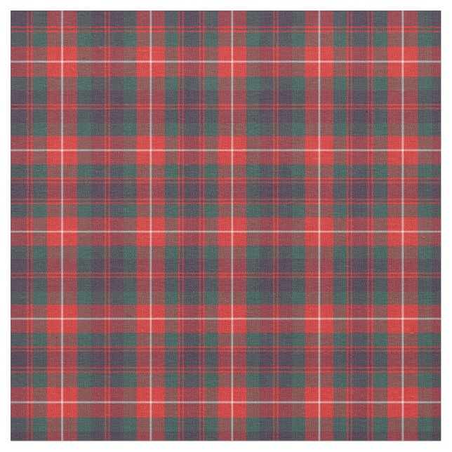 Klan Fraser of Lovat Modern Tartan Tyg (Närbild)