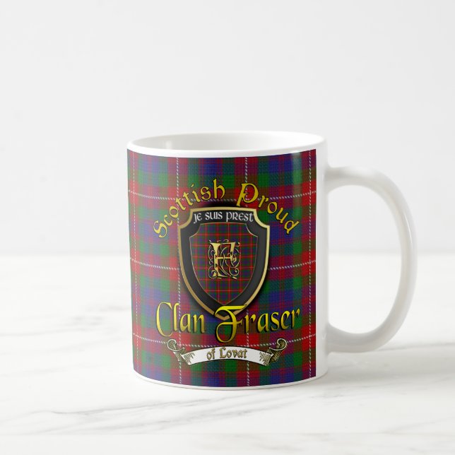 Klan Fraser of Lovat Scottish Proud Kopp Mugg (Höger)