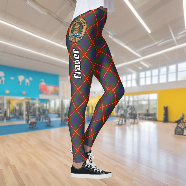 Klan Fraser of Lovat Tartan Leggings (Skapare uppladdad)
