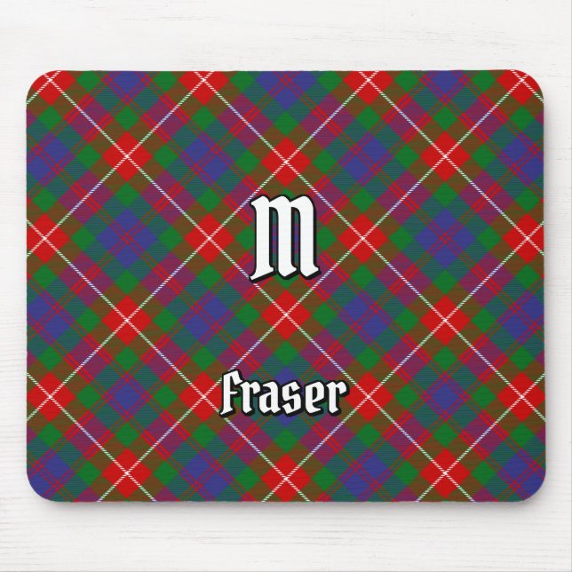 Klan Fraser of Lovat Tartan Musmatta (Framsidan)