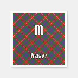 Klan Fraser of Lovat Tartan Pappersservett