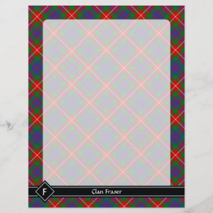 Klan Fraser of Lovat Tartan Reklamblad