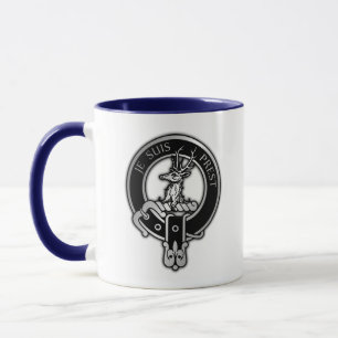 Klan Fraser of Lovat Vapensköld - svart Mugg