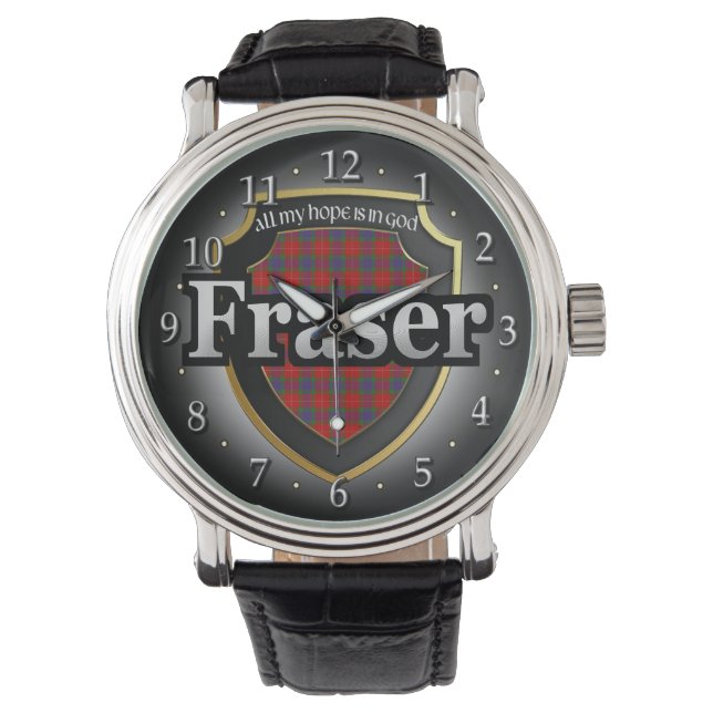 Klan Fraser Scotland Firande Watch Armbandsur (Framsida)