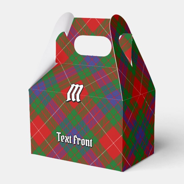 Klan Fraser Tartan-favoritruta Presentaskar (Framsidan Sidan)