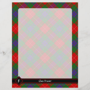 Klan Fraser Tartan Flyer