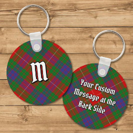 Klan Fraser Tartan Keychain Nyckelring