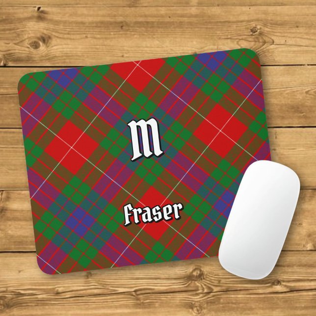 Klan Fraser Tartan Mouse Pad Musmatta (Skapare uppladdad)