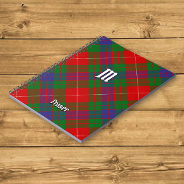 Klan Fraser Tartan Notebook Anteckningsbok