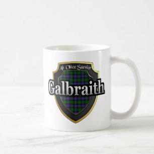 Klan Galbraith Scottish Dynasty Tartan Mugg Kopp