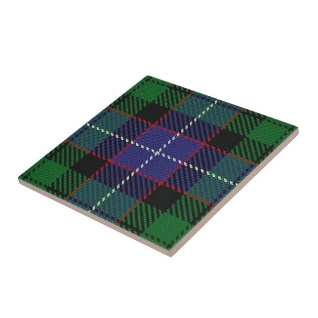 Klan Galbraith Scottish Expression Tartan Kakelplatta (Sidan)