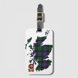 Klan Galbraith Travel Bag Luggage Tag Bagagebricka