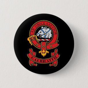 Klan Galbraith Vapensköld Badge Pinback-knapp Knapp