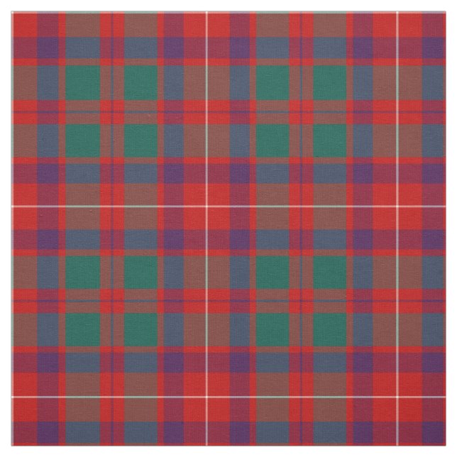 Klan Geddes Tartan Tyg (Provkarta)