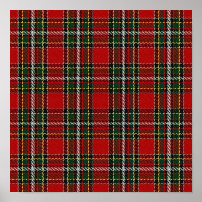 Klan Gillespie Tartan - Digital Download Poster (Framsidan)