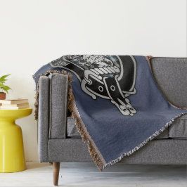 Klan Gladstone Vapensköld & Tartan Filt