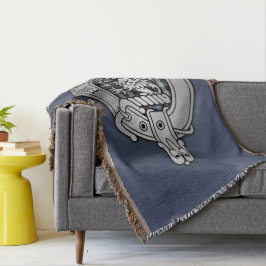 Klan Gladstone Vapensköld & Tartan Filt