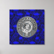 Klan Gladstone Vapensköld & Tartan på Thistle