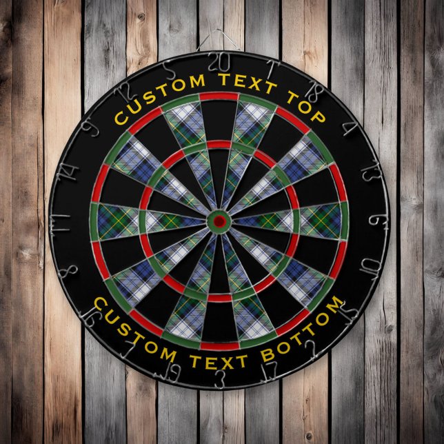 Klan Gordon Dress Tartan Dart Board Darttavla (Skapare uppladdad)
