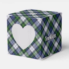 Klan Gordon Dress Tartan Favor Box Presentaskar