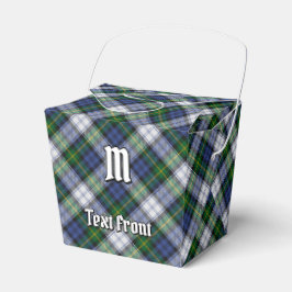 Klan Gordon Dress Tartan Favor Box Presentaskar
