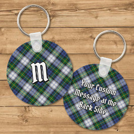 Klan Gordon Dress Tartan Keychain Nyckelring