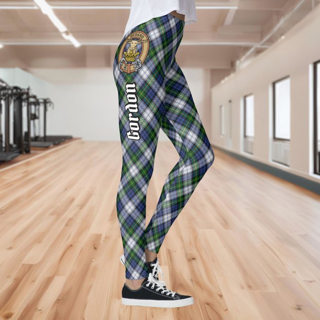 Klan Gordon Dress Tartan Leggings (Skapare uppladdad)