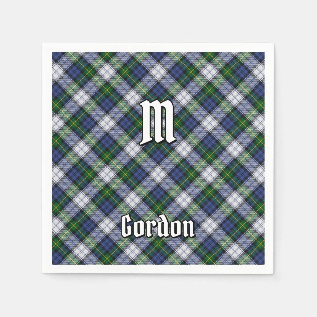 Klan Gordon Dress Tartan Napkins Pappersservett (Framsidan)