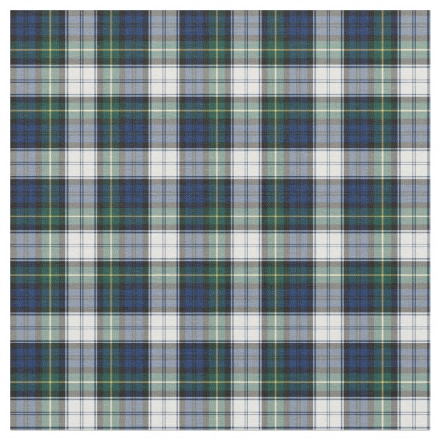 Klan Gordon Dress Tartan Tyg (Närbild)