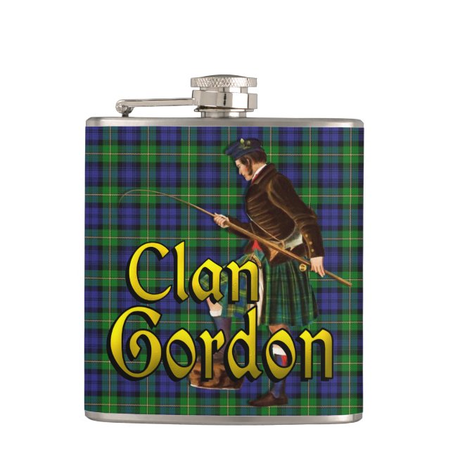 Klan Gordon Old Scotland-kolv Fickplunta (Framsidan)
