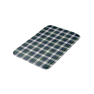 Klan Gordon Royal Blue and White Scottish Tartan Badrumsmatta