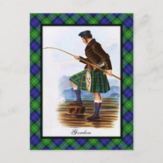 Klan Gordon Scottish Dreams Postcard Vykort