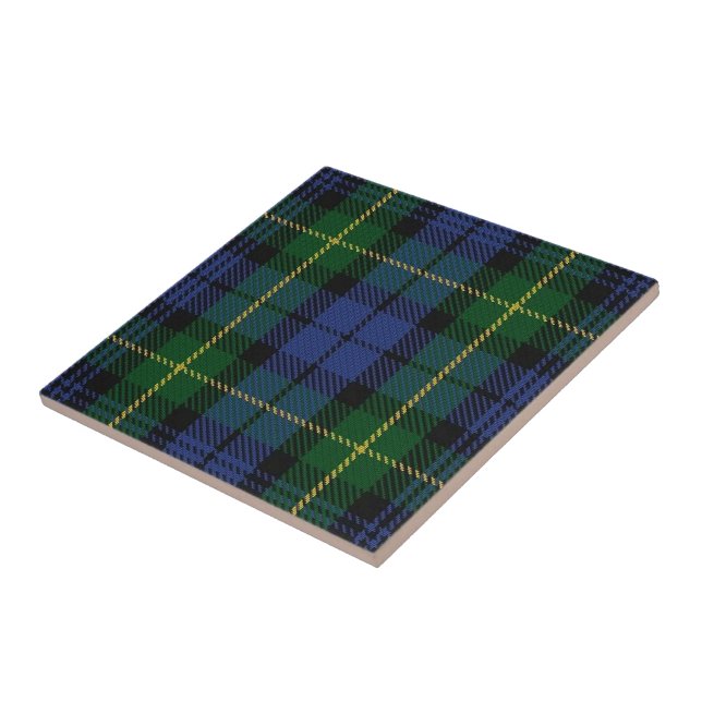 Klan Gordon Scottish Expression Tartan Kakelplatta (Sidan)