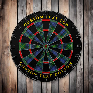 Klan Gordon Tartan Dart Board Darttavla