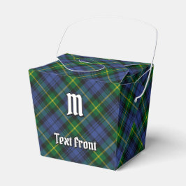 Klan Gordon Tartan Favor Box Presentaskar
